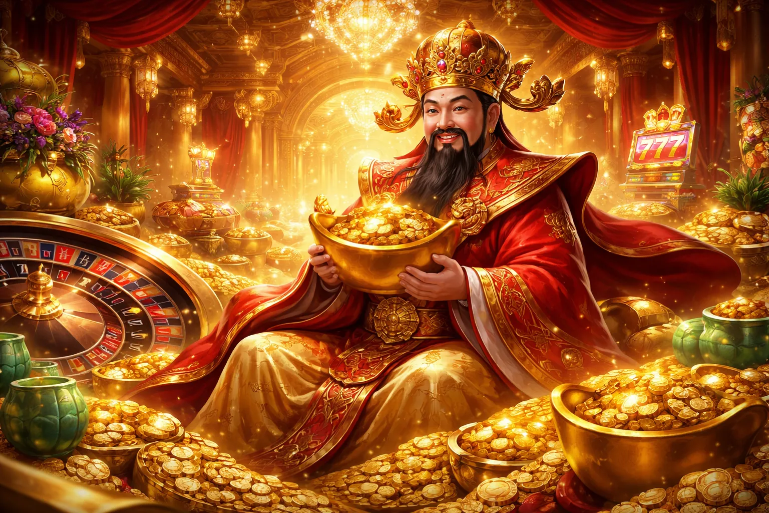 Hình ảnh chính game bắn cá tại f169 uy tín, với đồ họa sống động và nhiều cá vàng